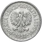 Poland 1 Zloty 1957 at auction Niemczyk - June 29, 2025