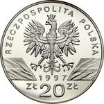Polska 20 złotych 1997 MW "Jelonek rogacz" na aukcji Niemczyk - 29 czerwca 2025