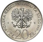 Polska 20 złotych 1975 MW "Międzynarodowy Rok Kobiet" (Próba) na aukcji Niemczyk - 29 czerwca 2025