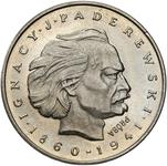 Polska 100 złotych 1975 MW "Ignacy Jan Paderewski" (Próba) na aukcji Niemczyk - 29 czerwca 2025