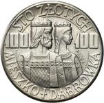 Polska 100 złotych 1960 "Mieszko i Dąbrówka" (Próba) na aukcji Niemczyk - 29 czerwca 2025