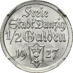 Польша 1/2 гульдена 1927 "Когг" на аукционе Niemczyk - 29 июня 2025