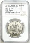 Poland 100000 Zlotych 1990 MW "The 10th Anniversary of forming the Solidarity Trade Union" (Pattern) at auction Niemczyk - June 29, 2025