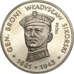Polska 100 złotych 1981 MW "Generał Władysław Sikorski" (Próba) na aukcji Niemczyk - 29 czerwca 2025