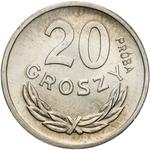Польша 20 грошей 1949 (Пробные) на аукционе Niemczyk - 29 июня 2025