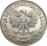 Polska 10 złotych 1965 MW "Syrenka" (Próba) na aukcji Niemczyk - 29 czerwca 2025