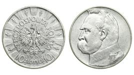 Polska 10 złotych 1936 "Józef Piłsudski" na aukcji Hermes Auctions - 8 lipca 2025