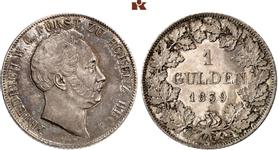 Hohenzollern-Hechingen Gulden 1839 auf der Auktion Künker - 25. März 2022