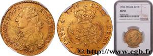 France Double Louis d'Or 1776 L at auction cgb.fr - March 5, 2024