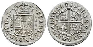 Spanien 1 Real 1759 M J auf der Auktion Tauler & Fau - February 20, 2025