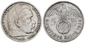 Deutschland 5 Reichsmark 1938 J auf der Auktion Tauler & Fau - September 25, 2024