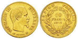 France 10 Francs 1857 A at auction Tauler & Fau - April 24, 2025
