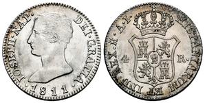 Spain 4 Reales 1811 M AI at auction Tauler & Fau - May 13, 2025
