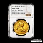 México 8 escudos 1750 Mo MF en subasta Tauler & Fau - 24 de junio de 2025
