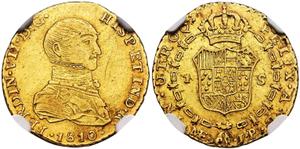 Peru 1 Escudo 1810 JP at auction Tauler & Fau - June 24, 2025