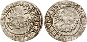 Polen 1/2 Groschen 1526 "Litauen" auf der Auktion Numisbalt - 7. April 2024