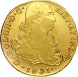 Peru 8 Escudos 1801 IJ at auction Numisbalt - April 7, 2024
