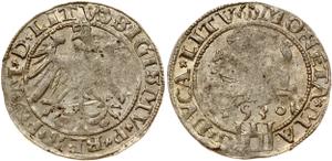 Polska 1 grosz 1536 A "Litwa" na aukcji Numisbalt - 11 lutego 2024