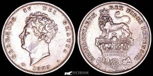 Großbritannien 1 Schilling 1825 auf der Auktion Lucernae Numismática  - 25. März 2024