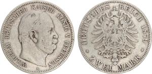 Deutschland 2 Mark 1879 A "Preussen" auf der Auktion Auktionshaus Tietjen+Co oHg - January 11, 2025