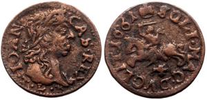 Polska Szeląg 1665 TLB "Boratynka koronna" na aukcji Numismad Dr. Dominik Elkowicz - 4 listopada 2024
