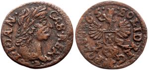 Polska Szeląg 1665 TLB "Boratynka koronna" na aukcji Numismad Dr. Dominik Elkowicz - 8 września 2024