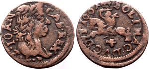 Poland Schilling (Szelag) 1661 TLB "Lithuanian Boratynka" at auction Numismad Dr. Dominik Elkowicz - June 1, 2025
