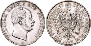 Prussia Thaler 1861 A at auction BERLINER MÜNZAUKTION - March 22, 2025
