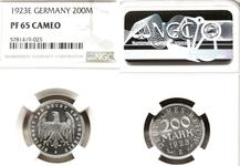 Germany 200 Mark 1923 E at auction Eichsfelder Münzhandel - January 21, 2024