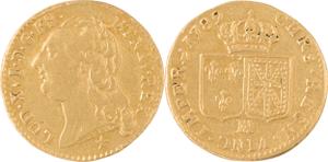 Francja Louis d'or 1789 MA na aukcji FARRANDO - April 11, 2025