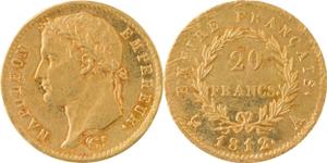 Francja 20 franków 1812 A na aukcji FARRANDO - 11 kwietnia 2025