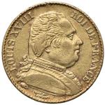 Francja 20 franków 1814 A na aukcji Nomisma - 6 września 2025