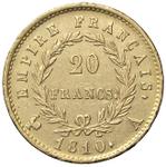 Франция 20 франков 1810 A на аукционе InAsta  - 17 апреля 2025