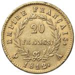 Francja 20 franków 1812 A na aukcji Inasta - 17 kwietnia 2025