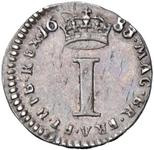 Wielka Brytania 1 pens 1688 na aukcji Inasta - 17 kwietnia 2025