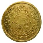 Peru 4 Escudos 1812 JP at auction Monedalia.es - March 20, 2025