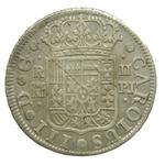 1766年 PJ スペイン マドリード 2 reales 銀貨 カルロス3世
