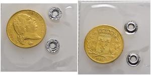 Франция 20 франков 1818 W на аукционе Numismatica Ferrarese - 30 марта 2025