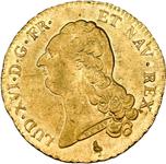 Francja Podwójny Louis d'Or 1786 A na aukcji Jean ELSEN - 22 marca 2025