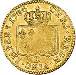 Франция Луидор 1786 D на аукционе Jean ELSEN - 22 марта 2025