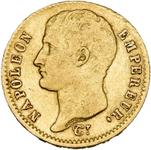 France 20 Francs 1807 A at auction Jean ELSEN - March 22, 2025