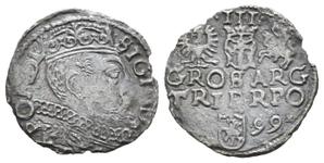 Польша Трояк (3 гроша) 1599 P "Познаньский монетный двор" на аукционе Antivm Numismatica - 19 июля 2025
