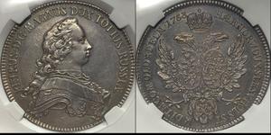 Russia Thaler 1753 P "Albertusthaler" at auction Luxcoins - November 17, 2024