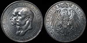 Germany 3 Mark 1911 A "Prussia" at auction ПОЛПОЛУШКИН - June 26, 2025