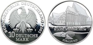 Deutschland 10 Mark 2001 D "Katharinenkloster" auf der Auktion Rare Coins - 25. Juni 2025