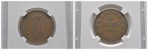 Finland 10 Pennia 1898 at auction Russiancoin - November 28, 2024