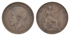 Großbritannien 1 Farthing 1920 auf der Auktion Russiancoin - 12. Dezember 2024