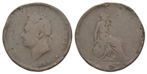 United Kingdom Penny 1825 at auction Russiancoin - December 26, 2024