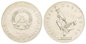 Niemcy 20 marek 1988 A "Carl Zeiss" na aukcji Russiancoin - 24 lipca 2025
