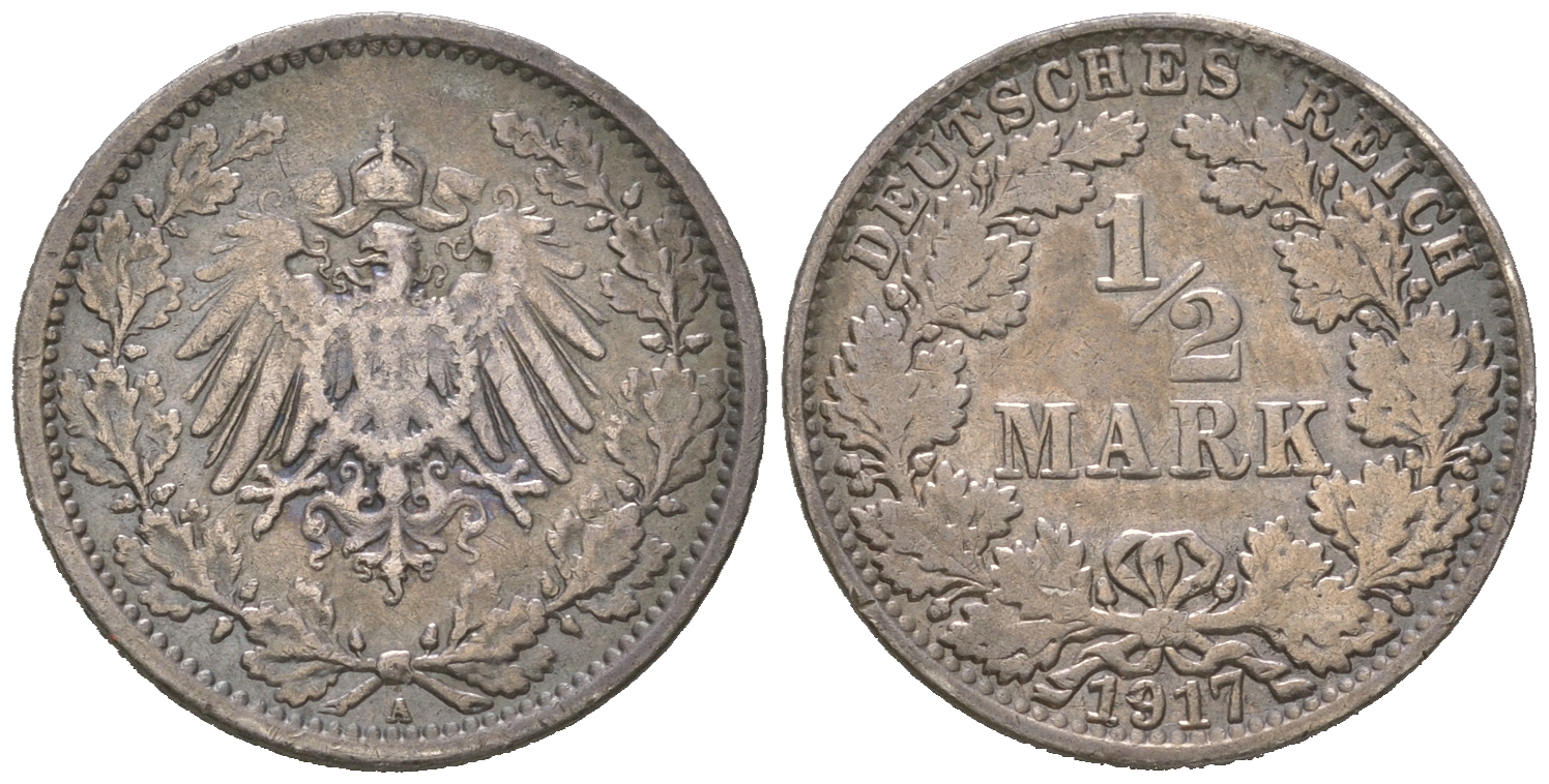 1/2 Mark 1917 A 